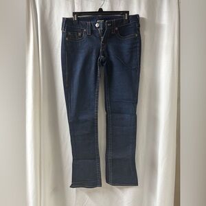 True Religion Blue Women's Dark Denim‎ Jeans Waist 29 Length 30